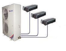 格力中央空调一拖三变频多联机